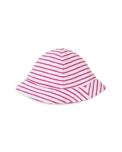 Kissy Kissy Kids' Girls' Striped Terry Sun Hat - Baby In Fuchsia