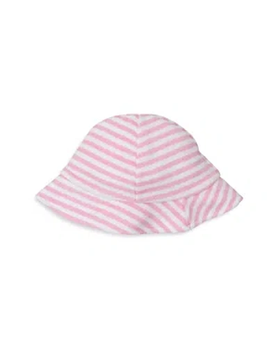 Kissy Kissy Kids' Girls' Striped Terry Sun Hat - Baby In Pink
