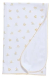 Kissy Kissy Hatchlings Pima Cotton Blanket In White