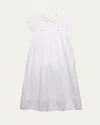 Kissy Kissy Kid's Graham Christening Button Off Gown In White