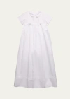 KISSY KISSY KID'S GRAHAM CHRISTENING BUTTON OFF GOWN