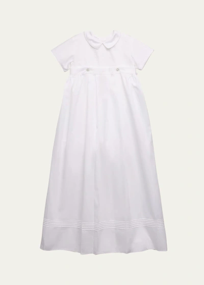 Kissy Kissy Kid's Graham Christening Button Off Gown In Asst