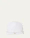 Kissy Kissy Kid's Sce Bee Hive Embroidered Hat In White/yellow
