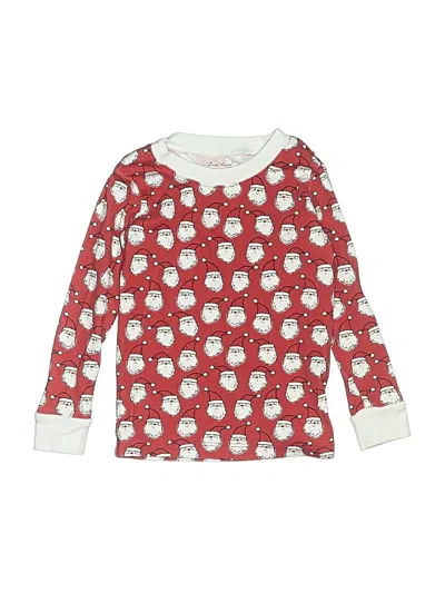 Pre-owned Kissy Kissy Kids' Long Sleeve T-shirt In Red