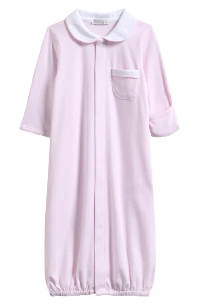 Kissy Kissy Babies'  New Beginnings Convertible Pima Cotton Gown In Pink