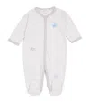 Kissy Kissy Pima Cotton Dinosaur Era All-in-one In Gray