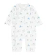 Kissy Kissy Pima Cotton Dinosaur Era All-in-one In White