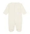 Kissy Kissy Pima Cotton Duck Pond All-in-one In Neutral