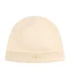 Kissy Kissy Pima Cotton Duckling Hat In Yellow