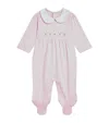 Kissy Kissy Pima Cotton Embroidered All-in-one In Pink