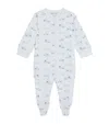 Kissy Kissy Pima Cotton Forest Fanfare All-in-one In White