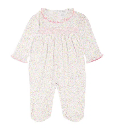 Kissy Kissy Kids' Pima Cotton Garden Trellis All-in-one In White