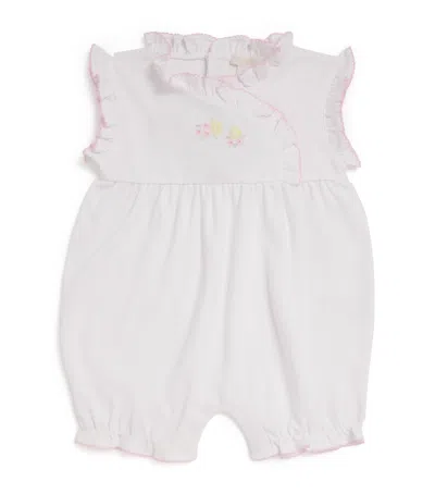 Kissy Kissy Kids'  Pima Cotton Lemon Blossom Playsuit