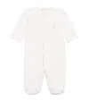 Kissy Kissy Pima Cotton Noah's Arc All-in-one In Neutral