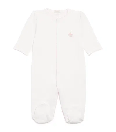 Kissy Kissy Kids' Pima Cotton Noah's Arc All-in-one In Neutral