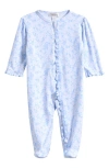 Kissy Kissy Pima Cotton Zip Footie