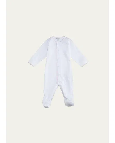 Kissy Kissy Babies' Polka-dot Footie Playsuit In Blue