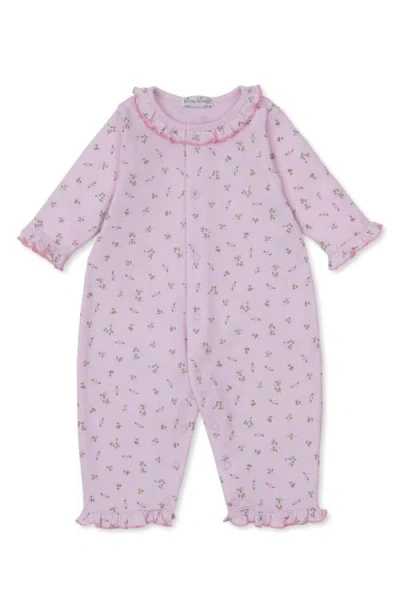 Kissy Kissy Babies'  Print Coveralls In Pink