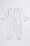 Kissy Kissy Print Coveralls In White