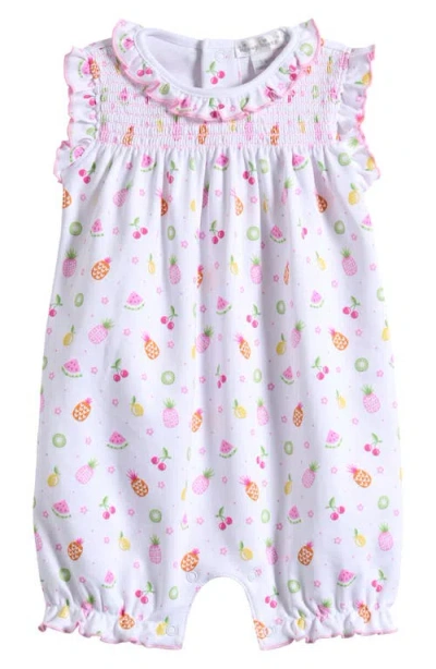 Kissy Kissy Babies'  Print Pima Cotton Sleeveless Romper In Multi