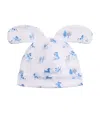 Kissy Kissy Puppy Park Fun Print Hat In Neutral