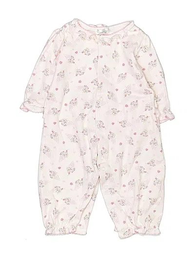 Pre-owned Kissy Kissy Babies' Short Sleeve Onesie In Ivory
