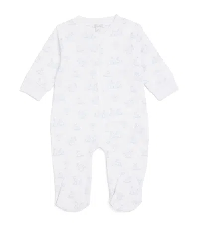 Kissy Kissy Babies'  Spring Bunny All-in-one In White