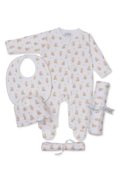 Kissy Kissy Babies'  Teddy Bear 5-piece Set In Gray