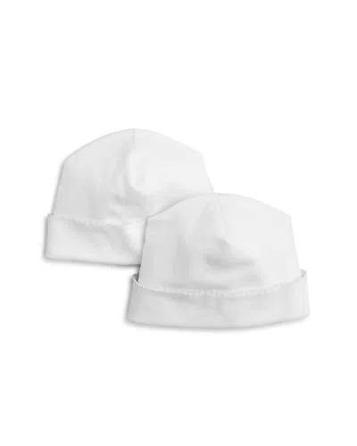 Kissy Kissy Unisex Essential Hat, 2 Pack - Baby In White