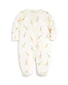Kissy Kissy Unisex Sophie La Girafe Print Footie - Baby In Ecru