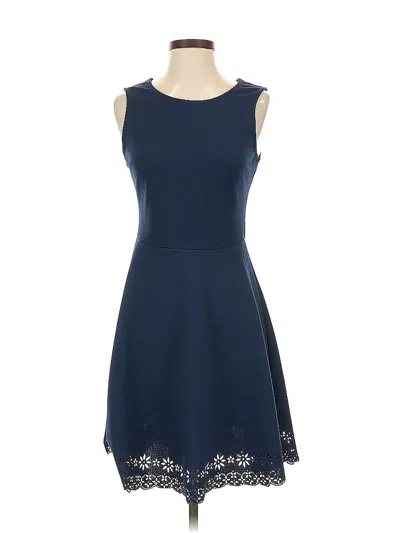 Pre-owned Kit And Ace Casual Dress In Blue