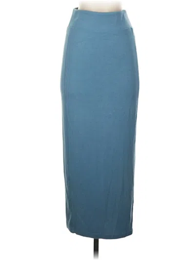 Pre-owned Kit And Ace Casual Skirt In Teal