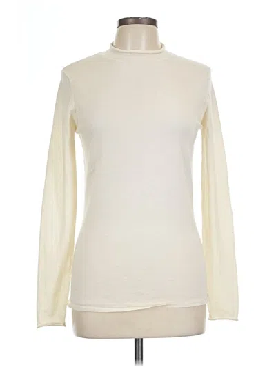 Pre-owned Kit And Ace Long Sleeve Turtleneck In Ivory