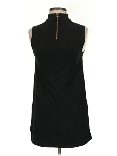 Pre-owned Kit And Ace Sleeveless Top Black Halter Neckline Tops
