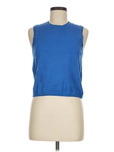 Pre-owned Kit And Ace Sleeveless T-shirt In Blue