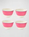 Kit Kemp For Spode Calypso Bowls, Set Of 4 In Pink