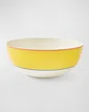 Kit Kemp For Spode Calypso Serving Bowl, 10" In Yellow