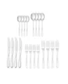 Kit Kemp For Spode Scoop 18/10 Stainless Steel 20 Piece Cutlery Set, Service For 4 In Silver
