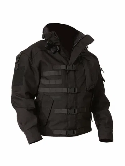 Pre-owned Kitanica Men's Mark I Water Resistant Durable Outdoor Jacket With 8 Pockets In Black