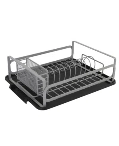Kitchen Details Small Industrial Collection Dish Rack In Gray