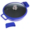 Kitchen Hq 4.5-quart Cast Iron Nonstick Braiser Refurbished