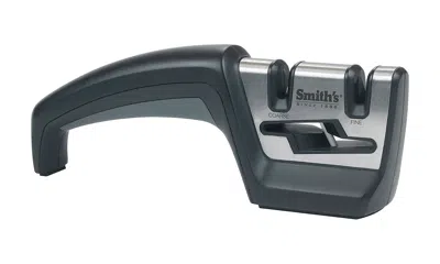 Kitchen Iq Deluxe Pull-thru Knife & Scissor Sharpener In Metallic