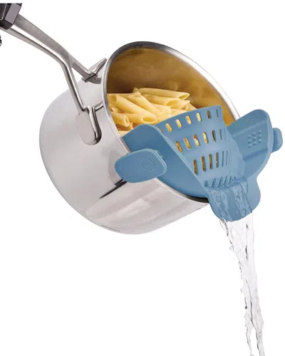 Kitchen Theory Clip-on Pot Strainer In Silver