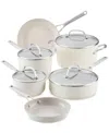 Kitchenaid 10- Pc. Hard-anodized Ceramic Induction Cookware Set