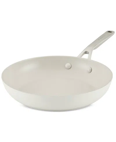Kitchenaid 10" Ceramic Nonstick Frypan In Porcelain White