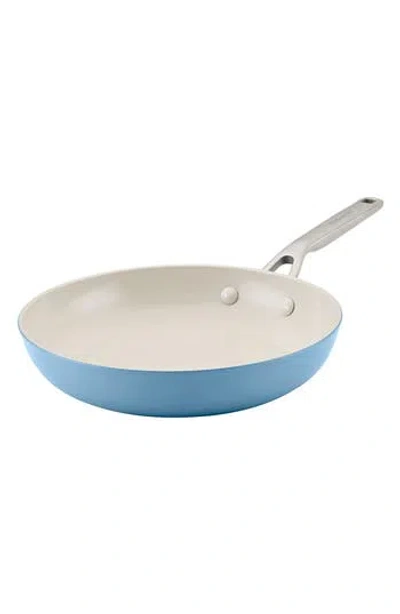 Kitchenaid 10-inch Hard Anodized Ceramic Nonstick Fry Pan In Blue