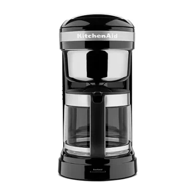 Kitchenaid 12-cup Drip Coffee Maker With Spiral Showerhead And Programmable Warming Plate In Black
