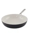 Kitchenaid Hard Anodized Ceramic Nonstick 12.25" Frying Pan In Black Matte