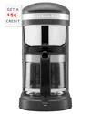 Kitchenaid 12-cup Drip Coffee Maker With $14 Credit In Grey