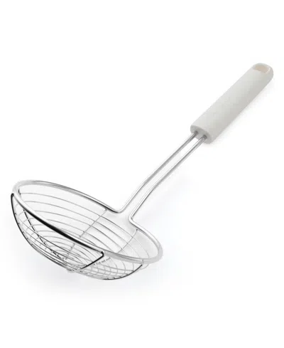 Kitchenaid 14" Wide-opening Wire Strainer In White